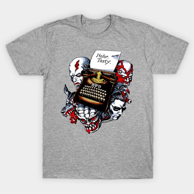 Resident Evil Typerwriter - Umbrella ver. T-Shirt by SerhiyKrykun